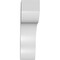 Ekena Millwork 5-in. W x 14-in. D x 18-in. H Stanfield Architectural Grade PVC Knee Brace BRCP05X14X18STA - alternate 2
